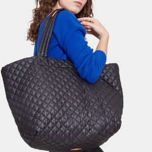 NWOT Large Black Size MZ Wallace Bag w/ 3 Pouches